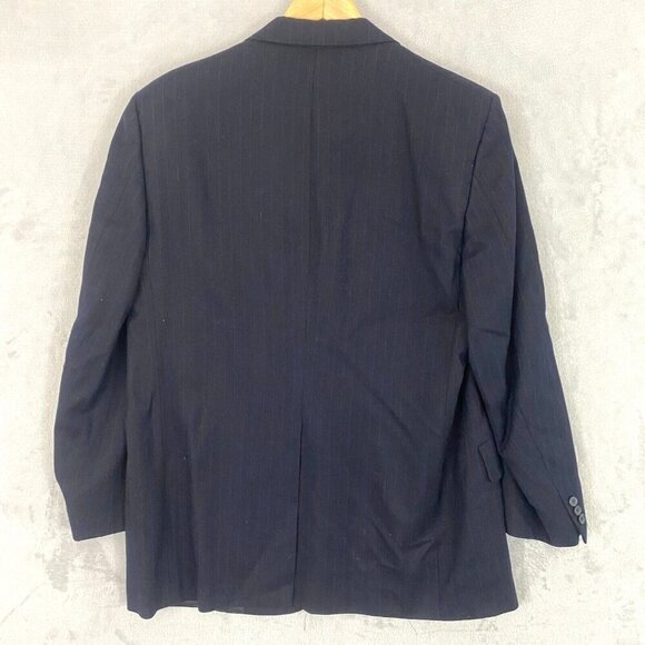 Christian Dior Monsieur Pure Virgin Wool Blazer 40R Blue Suit Jacket Sport Coat - Picture 2 of 16